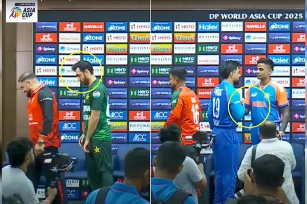 Salman Ali Agha and Suryakumar Yadav Don’t Shake Hands